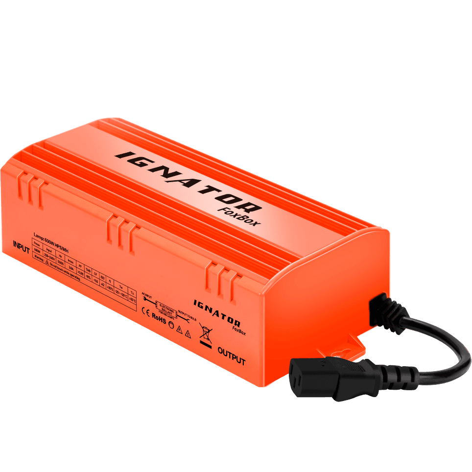 Balastro Electrónico Ignator FoxBox 600W (Sin Dimmer) Balastro Electrónico Ignator FoxBox 600W (Sin Dimmer)