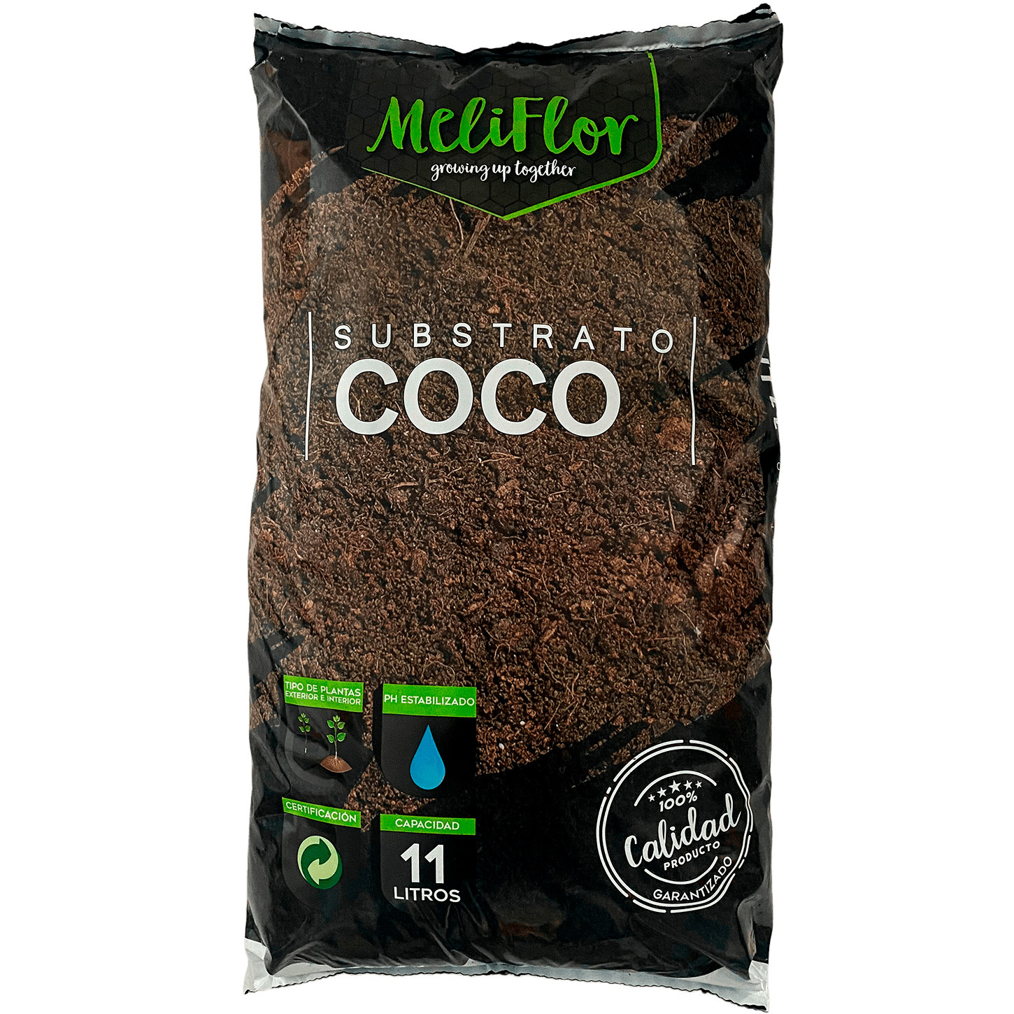 Sustrato Meliflor Coco 11L Sustrato Meliflor Coco 11L