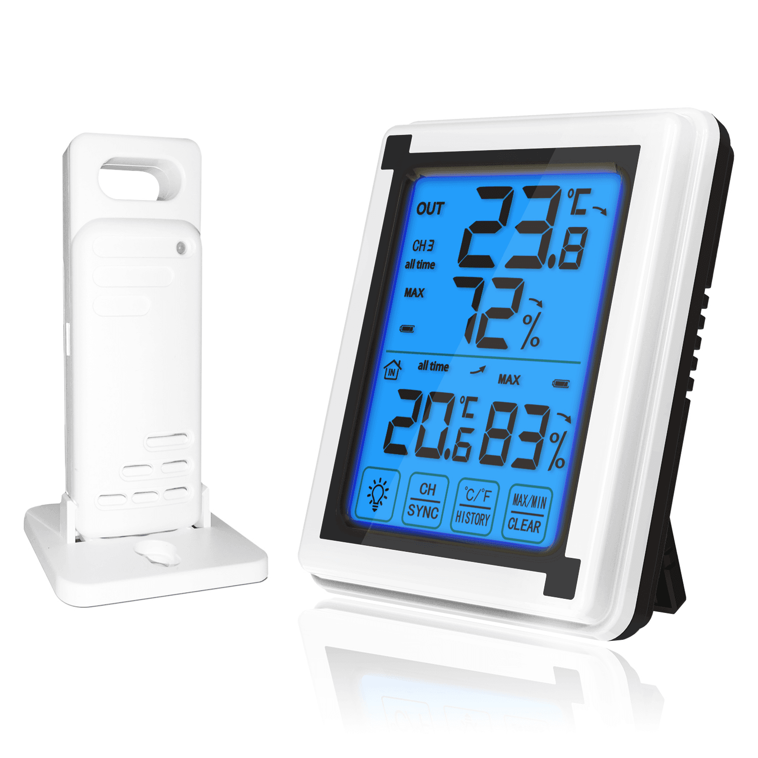 Termohigrometro Inalambrico Clivex Climate Meter W Termohigrometro Inalambrico Clivex Climate Meter W
